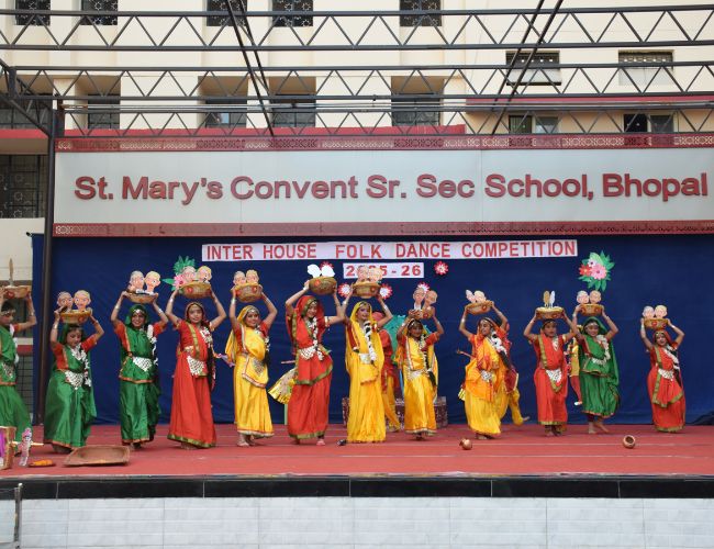 Inter House Folk Dance Competititon 2025-26