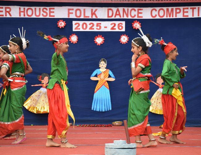 Inter House Folk Dance Competititon 2025-26