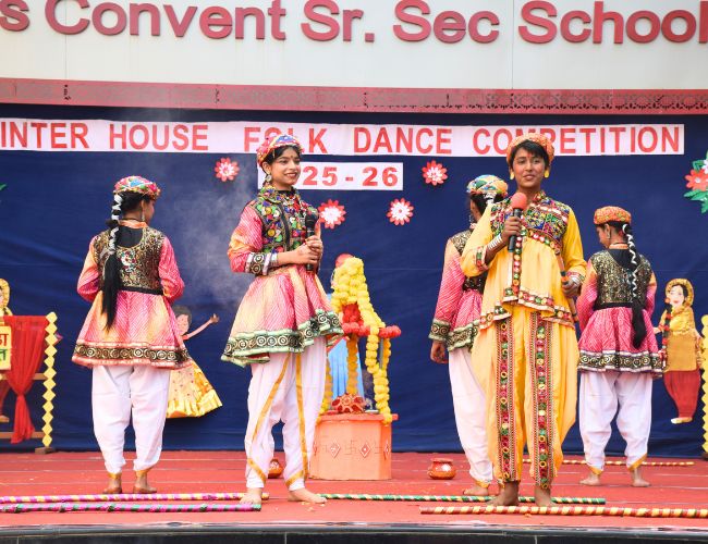 Inter House Folk Dance Competititon 2025-26